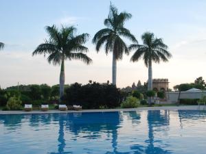 The swimming pool at or close to The Lalit Temple View