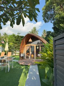 パンタイチェナンにあるFound Mansionの円屋根の小屋