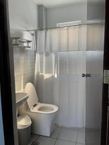 Et badeværelse på Casa Louviel Private Resort