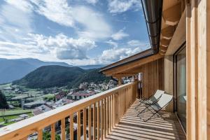 En balkon eller terrasse på Hotel Madonna