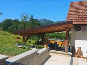 Γενική θέα στο βουνό ή θέα στο βουνό από  αυτή η παραθεριστική κατοικία