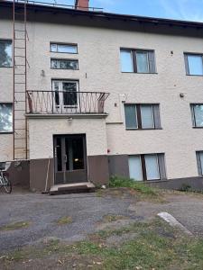 Bygningen som lejligheden ligger i