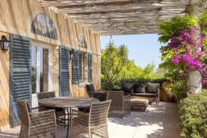 Zahrada ubytování Domaine Picasso