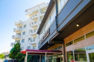 Bygningen som hotellet ligger i