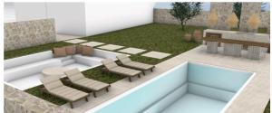 Πισίνα στο ή κοντά στο Villa Lithi