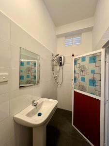 Koupelna v ubytování Island Wave Surf Hostel