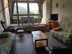 Χώρος καθιστικού στο Studio avec vue sur la montagne à Villard de Lans - 34 m²