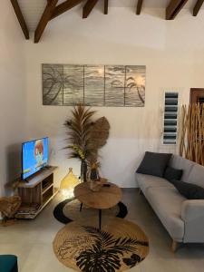 Et tv og/eller underholdning på Villa f oufou