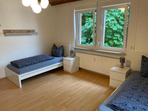 Χώρος καθιστικού στο C&D Altstadtblick Monteurwohnung