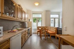 Køkken eller tekøkken på Wohnen in 09599 Freiberg