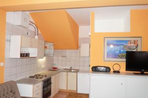 Kjøkken eller kjøkkenkrok på Apartment Pokos