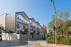 Budova, kde se vila nachází