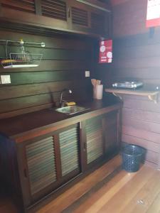 Kuchyň nebo kuchyňský kout v ubytování Cozy studio with balcony in Matas 20 m² and jacuzzi