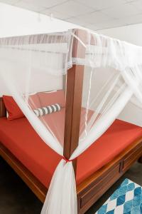 Postel nebo postele na pokoji v ubytování Nature garden resort