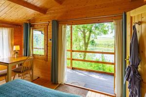 Μπαλκόνι ή βεράντα στο Willow Lodge