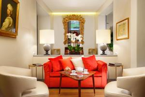 Posezení v ubytování Grand Hotel Minerva