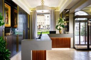 Posezení v ubytování Grand Hotel Minerva