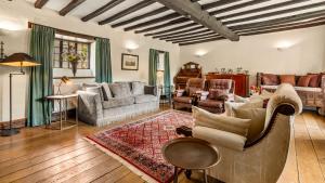 Χώρος καθιστικού στο Stourton Manor