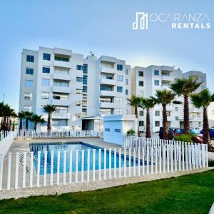 Bazén v ubytování Depto La Serena nebo v jeho okolí