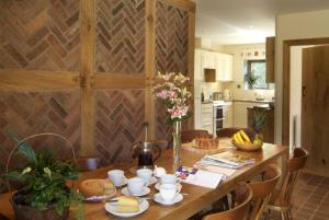 Kuchyň nebo kuchyňský kout v ubytování Curlew Cottage