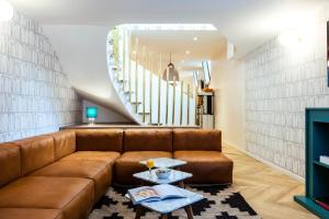 Posezení v ubytování ibis Styles Paris Nation Porte De Montreuil