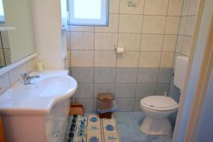 Koupelna v ubytování Apartment Jamb