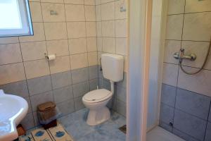 Koupelna v ubytování Apartment Jamb