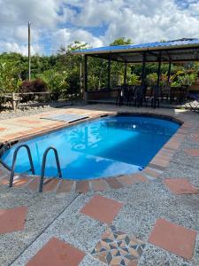 Kolam renang di atau dekat dengan cabaña hotel oasis