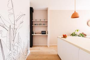 Kuchyň nebo kuchyňský kout v ubytování L Ecrin d Ailleurs