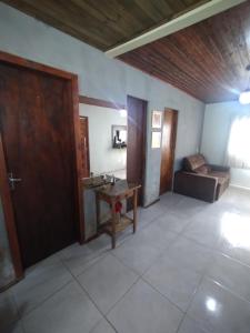 Posezení v ubytování Casa em pantano grande