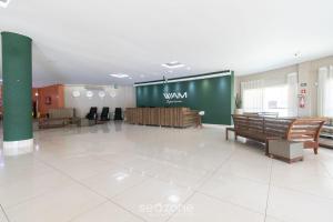 Vstupní hala nebo recepce v ubytování Apto 2Q em Prédio c/ Piscina prox. centro ACM0865 + 19 fotografií