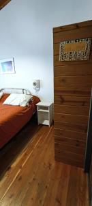 Ένα ή περισσότερα κρεβάτια σε δωμάτιο στο Cabaña Lycas III