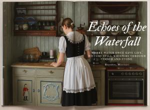 an image of a woman in a kitchen at Waterfall Retreat in Sel
