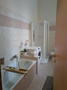 Koupelna v ubytování La dimora nel borgo Orvieto