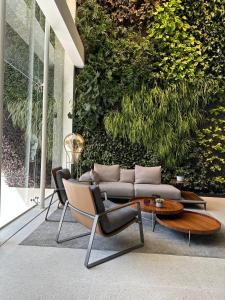 Χώρος καθιστικού στο Luxury Apartment