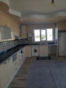 Η κουζίνα ή μικρή κουζίνα στο Your Private Home at Lake Salda