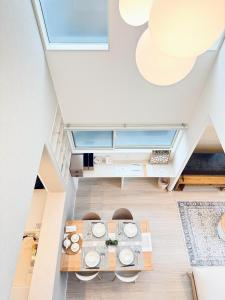 a dining room with a table and chairs at Koshi - House - Vacation STAY 18865 in Fukumoto