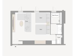 Gallery image of BASE LAYER HOTEL NAGOYA NISHIKI - Vacation STAY 98841v in Nagoya