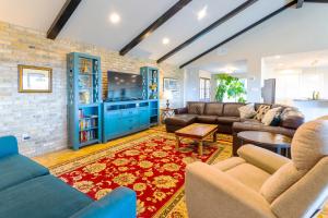 Χώρος καθιστικού στο Valley View - Retreat for 10