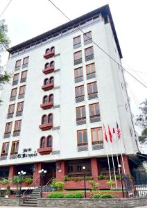 Bygningen som hotellet ligger i