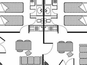 Gallery image of Chalet spacieux pour 8 avec terrasse à Sauveterre-de-Rouergue - API-1-52-366 in Sauveterre-de-Rouergue