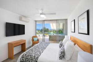 Postel nebo postele na pokoji v ubytování Number One in Hastings Street