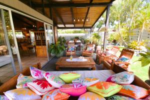 Ruang duduk di Cottage Nahe