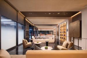 Posezení v ubytování Atour Hotel Hubei Provincial Museum East Lake