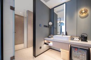 Koupelna v ubytování Atour Hotel Hubei Provincial Museum East Lake