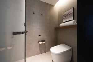 Ένα μπάνιο στο Atour Hotel Tonghui North Road Qianjiang Century City