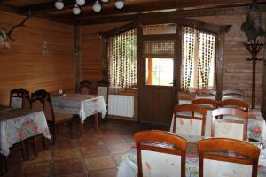 Restaurace v ubytování Cottage u Yaremy Mykulychyn