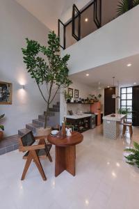 Posezení v ubytování Chalet Cancún