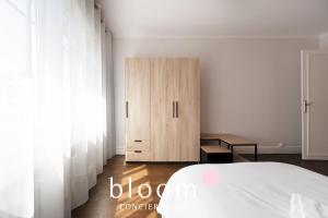 Ένα ή περισσότερα κρεβάτια σε δωμάτιο στο Nancy Plein Centre 6 Voyageurs +8 φωτογραφίες