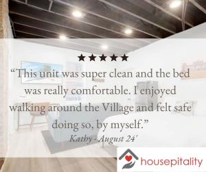 哥伦布Housepitality - The Reichstag Suite - Modern的墙上有星星的标志